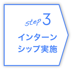 step3 インターンシップ実施