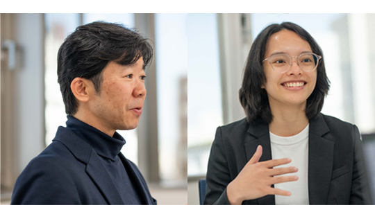 インターンシップの働く様子